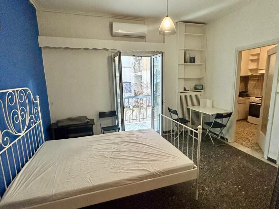 Furnished 1-Bedroom Apartment with Living Area – Kallithea